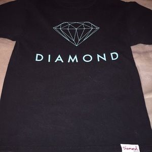 Diamond Supply Co Tee Teal